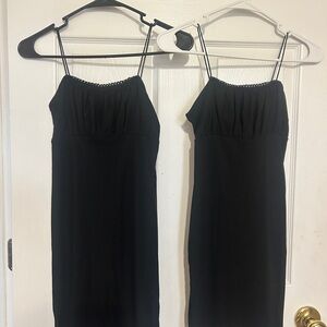 Forever 21 Black Spaghetti Strap Dress
